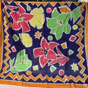 Vintage THE SPECIALTY HOUSE 100% COTTON SCARF MADE IN JAPAN 31”